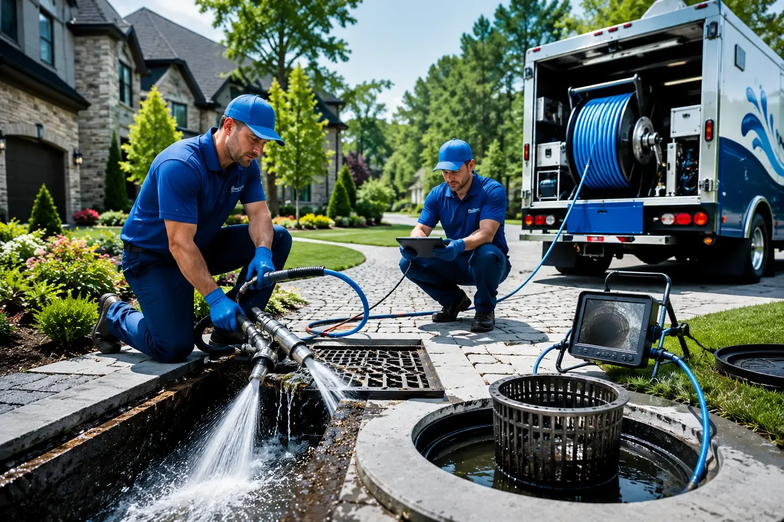 Local outdoor drain cleaning professionals in Channelview, TX